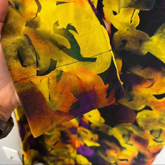 Ganni Floral Pattern Midi Dress - Picture 11 of 16